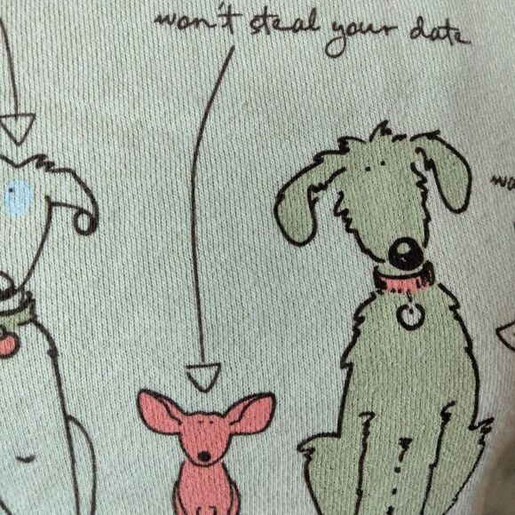 Find a Pal JUNIOR SMALL Crewneck Sweatshirt Celedon Green by Comfort Colors NWT - Picture 6 of 9